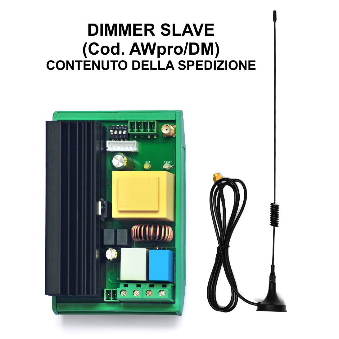 C5- AUTOWATT PRO - ESPANSIONE DIMMER per uscita aggiuntiva 2kW (AWpro/DM)