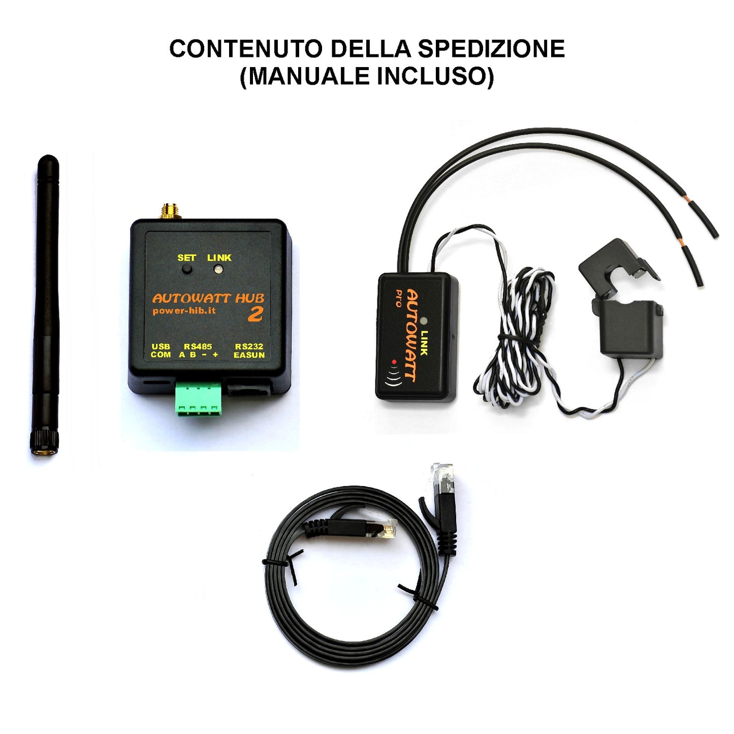 B2- AUTOWATT HUB 2a (EASUN) centralina per impianto accumulo off-grid da scambio sul posto (AW/HB2a)